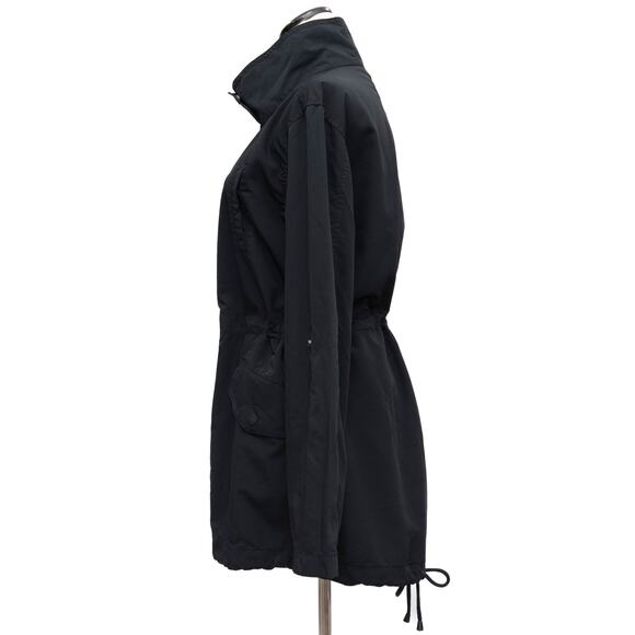 Sanctuary Black Anorak Utility Rain Jacket Size Medium - Picture 2 of 11